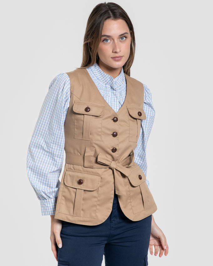 Chaleco Manuela Camel SKU 0.31744