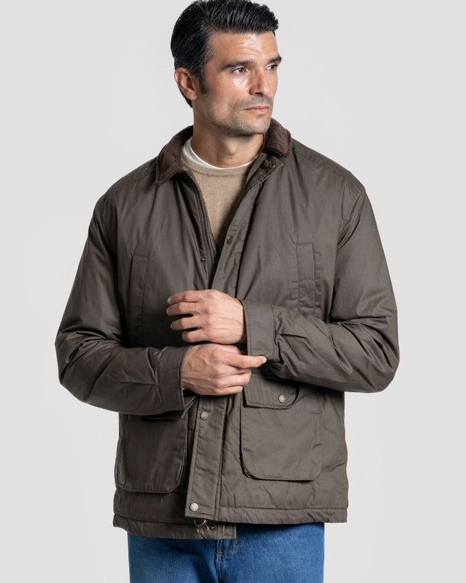 Chaqueta Encerada Bolsillos SKU 0.32453