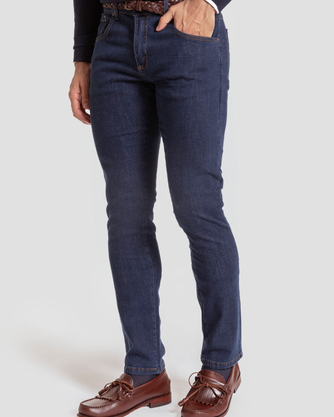 Pantalon Vaquero Slim Fit Piedra SKU 0.31743