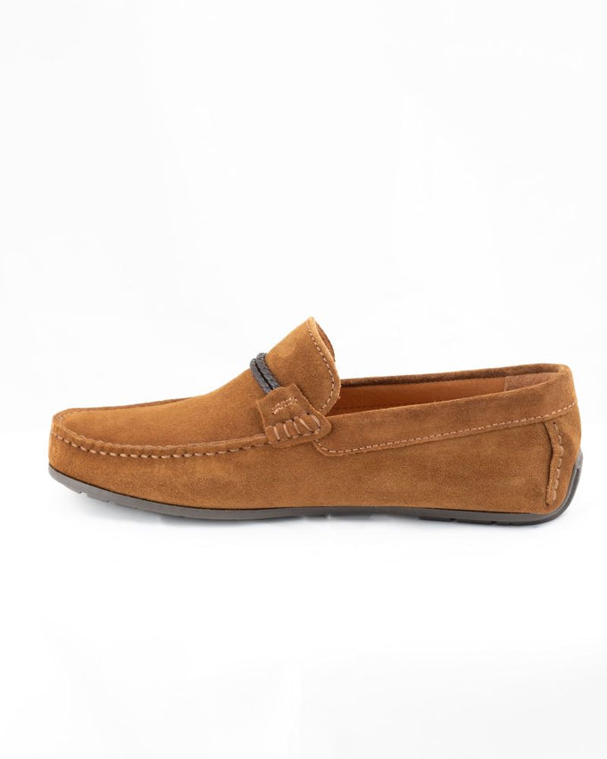 MOCASSINO DE CAMURÇA CAMEL SKU 0,24776