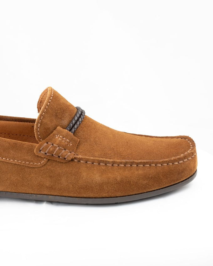 MOCASSINO DE CAMURÇA CAMEL SKU 0,24776