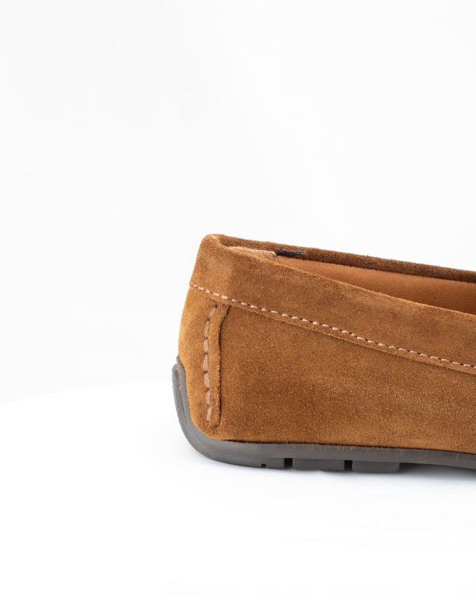 MOCASSINO DE CAMURÇA CAMEL SKU 0,24776