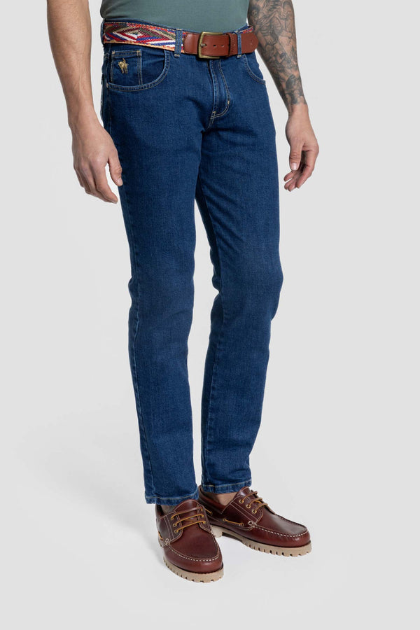 PANTALON VAQUERO CLASICO PIEDRA SKU 0.00001