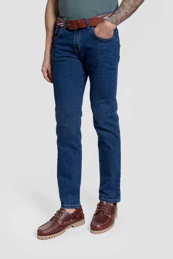 PANTALON VAQUERO CLASICO PIEDRA SKU 0.00001