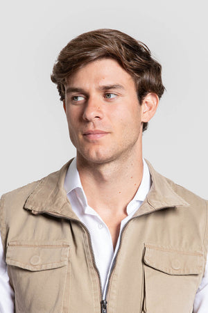Colete Huelva camel SKU 0.25574