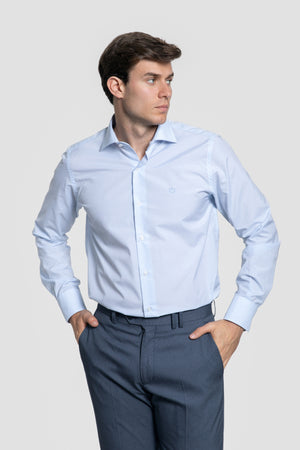 Camisa Vestir Celeste SKU 0.27200