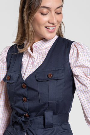 Gilet Manuela Navy, référence 0.31744