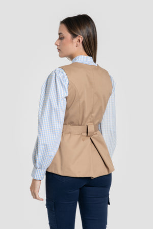 Chaleco Manuela Camel SKU 0.31744
