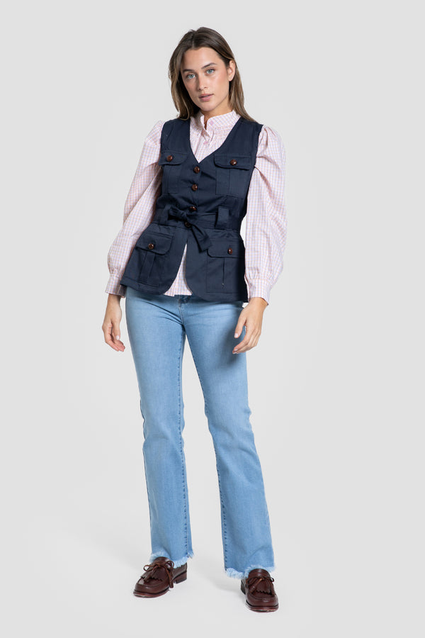 Gilet Manuela Navy, référence 0.31744