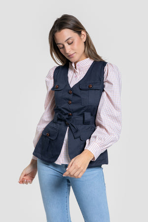 Gilet Manuela Navy, référence 0.31744