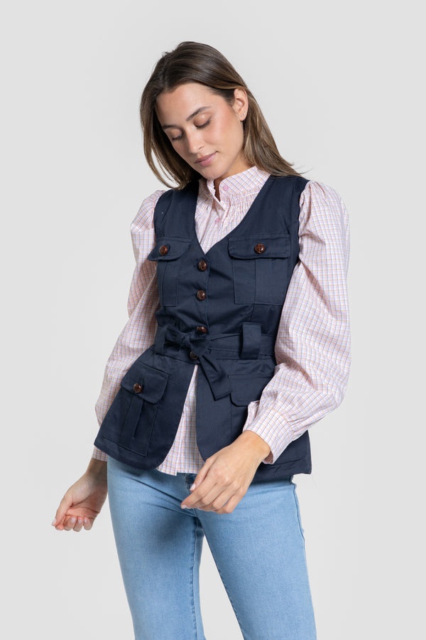 Gilet Manuela Navy, référence 0.31744