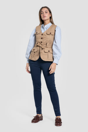 Chaleco Manuela Camel SKU 0.31744