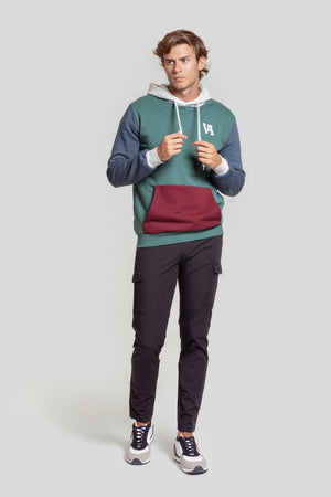 Sudadera VA Tricolor Menta  SKU 0.31992