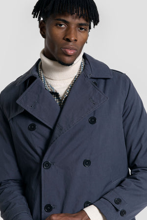 Gabardina Botones Marino SKU 0.32449