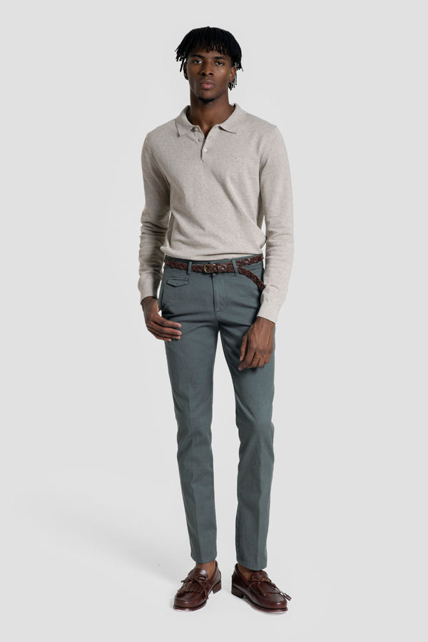 Polo punto Hueso SKU 0.32456