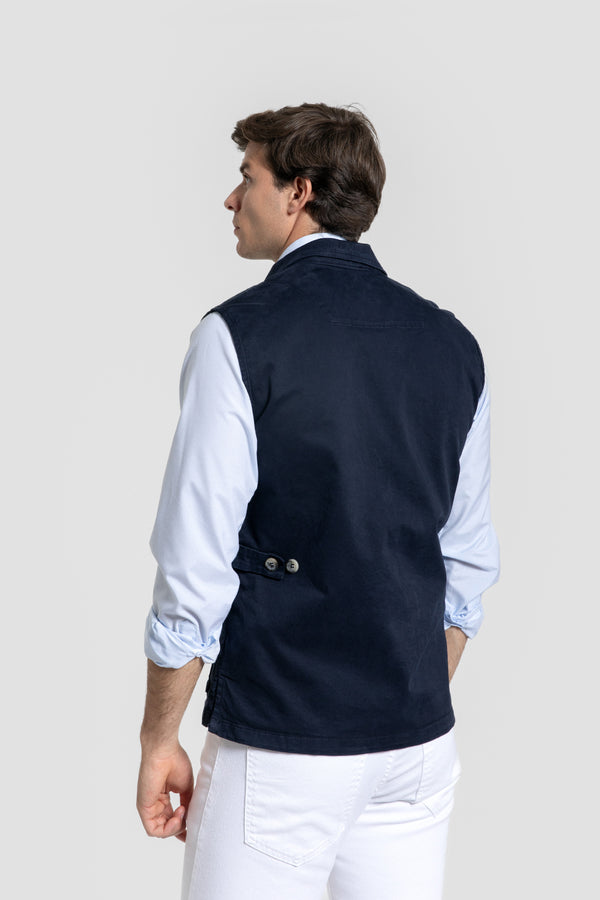 Chaleco Bolsillos de Algodón SKU 0.32717