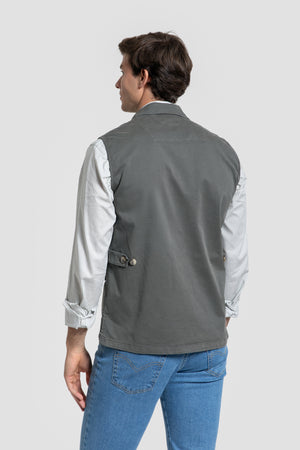 Gilet en coton avec poches Réf. 0.32717
