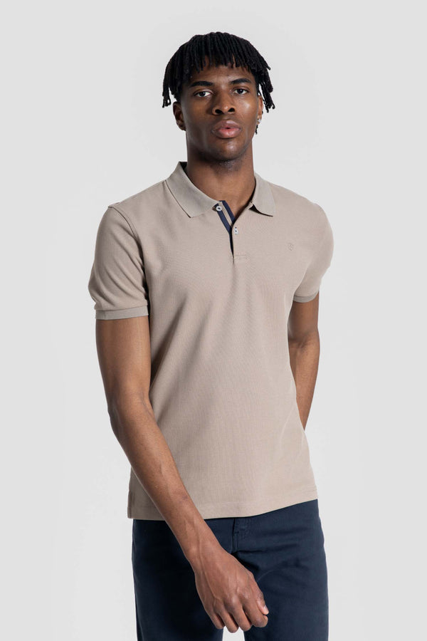Polo Escudo Taupe SKU 0.33319