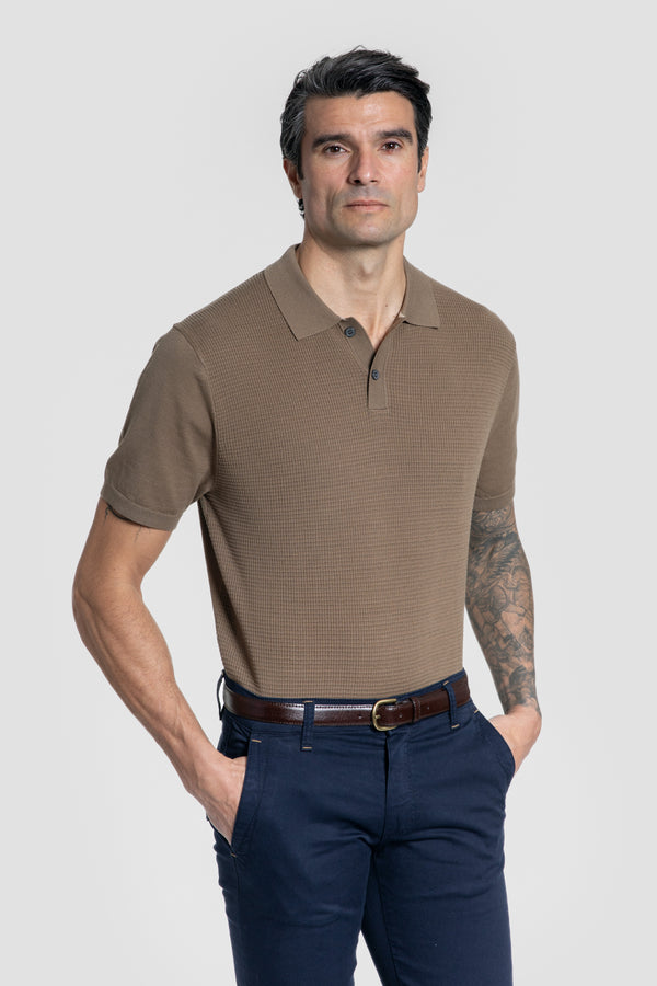 Polo de punto estructura SKU 0.33321