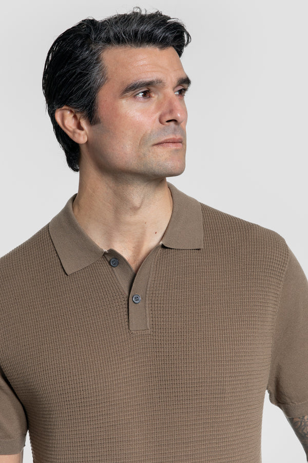 Polo de punto estructura SKU 0.33321