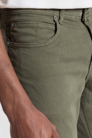 Pantalón Estructura Cinco Bolsillos kaki SKU 0.33326
