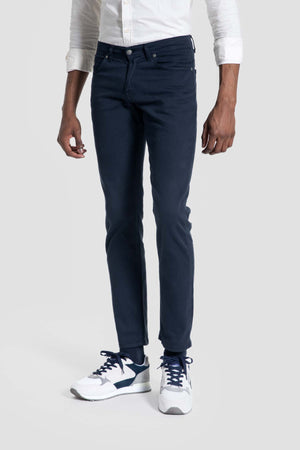 Pantalón Estructura Cinco Bolsillos marino SKU 0.33326