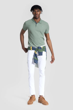 Pantalón Cinco Bolsillos blanco SKU 0.33327