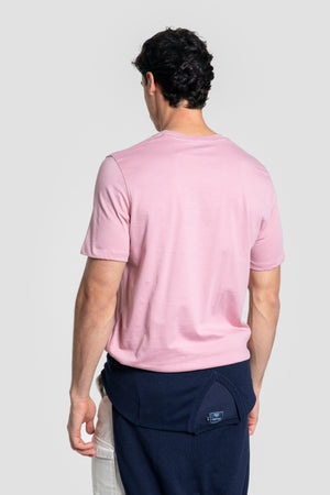 T-shirt VA logo ethnique Rose SKU 0.33613