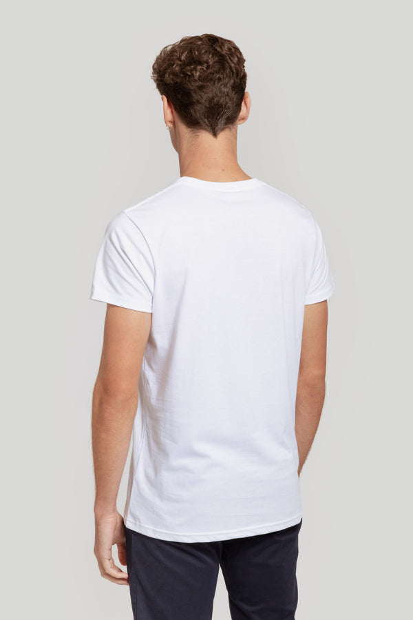 Camiseta VA logo étnico Blanca SKU 0.33613
