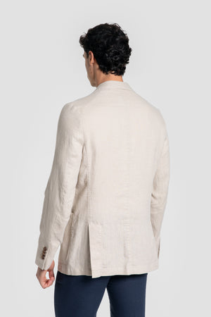 Americana 100% lino Hueso SKU 0.33692