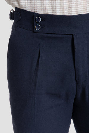 Pantalón con Ajuste Lateral Marino SKU 0.33695