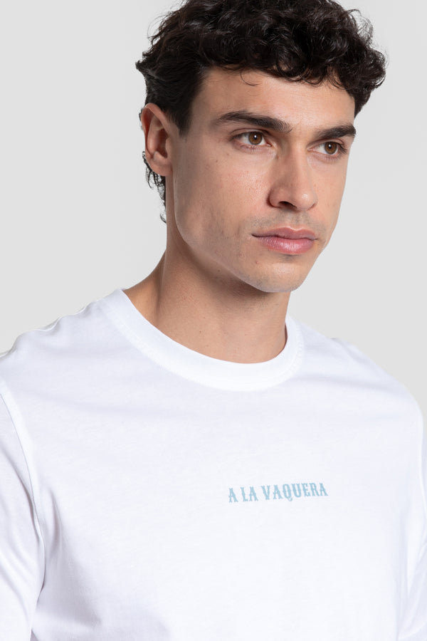 T-shirt Los Caños Blanc SKU 0.33703