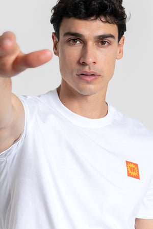 T-shirt Surf & Lifestyle Blanc SKU 0.33704