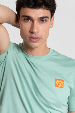 T-shirt Surf & Lifestyle Vert d'eau SKU 0.33704