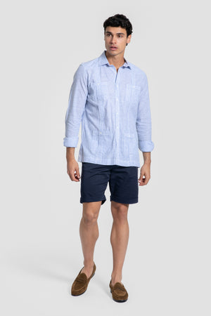Guayabera Celeste SKU 0.33797