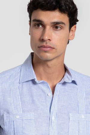 Guayabera Celeste SKU 0.33797