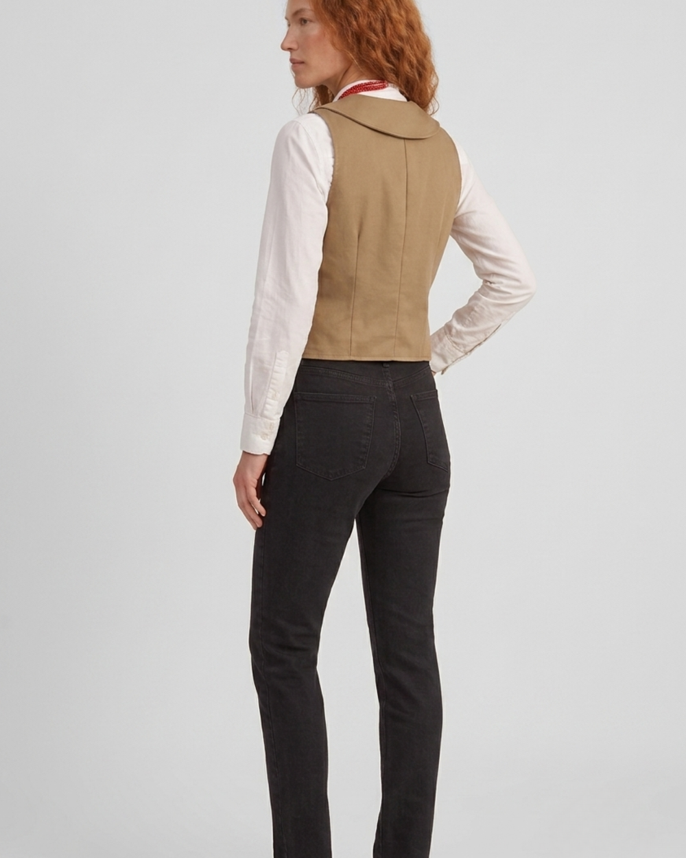 Gilet de costume ajusté SKU 0.34448