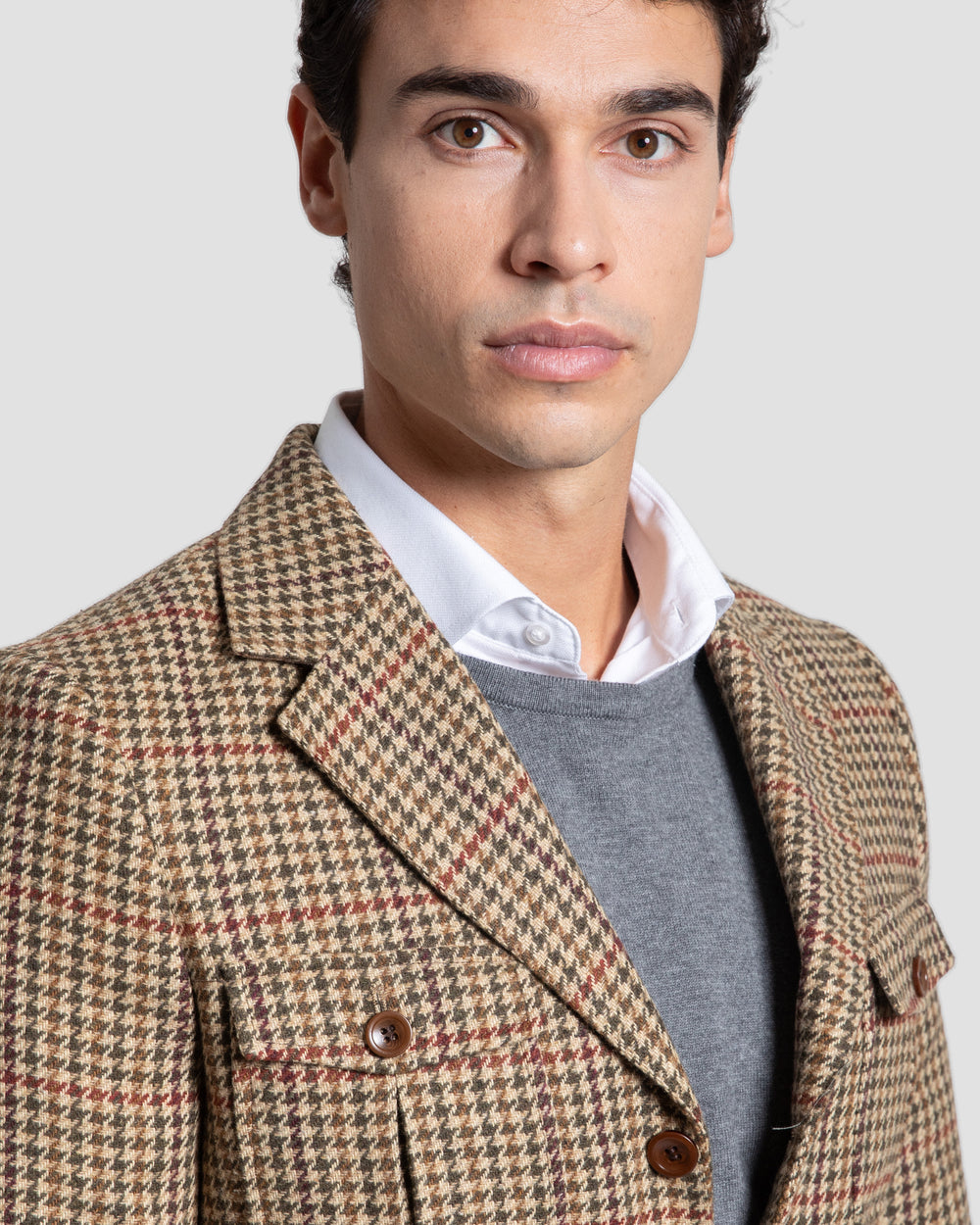 Blazer William padrão pé-de-galo SKU 0.35455