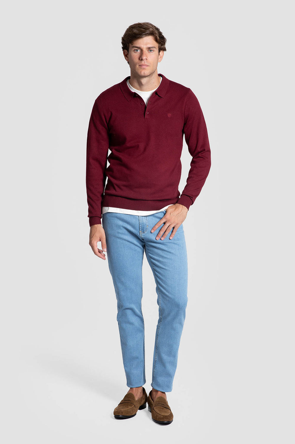 PANTALON VAQUERO CLASICO ACIDO SKU 0.00001
