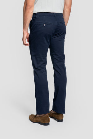 Pantalon chino basique Marine SKU 0.00041