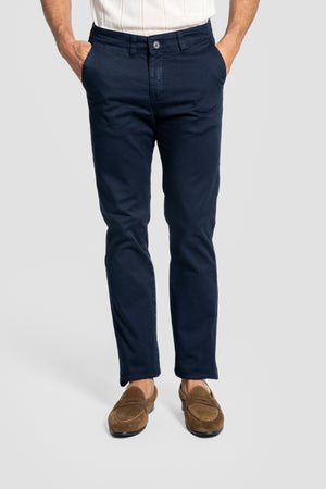 Pantalon chino basique Marine SKU 0.00041