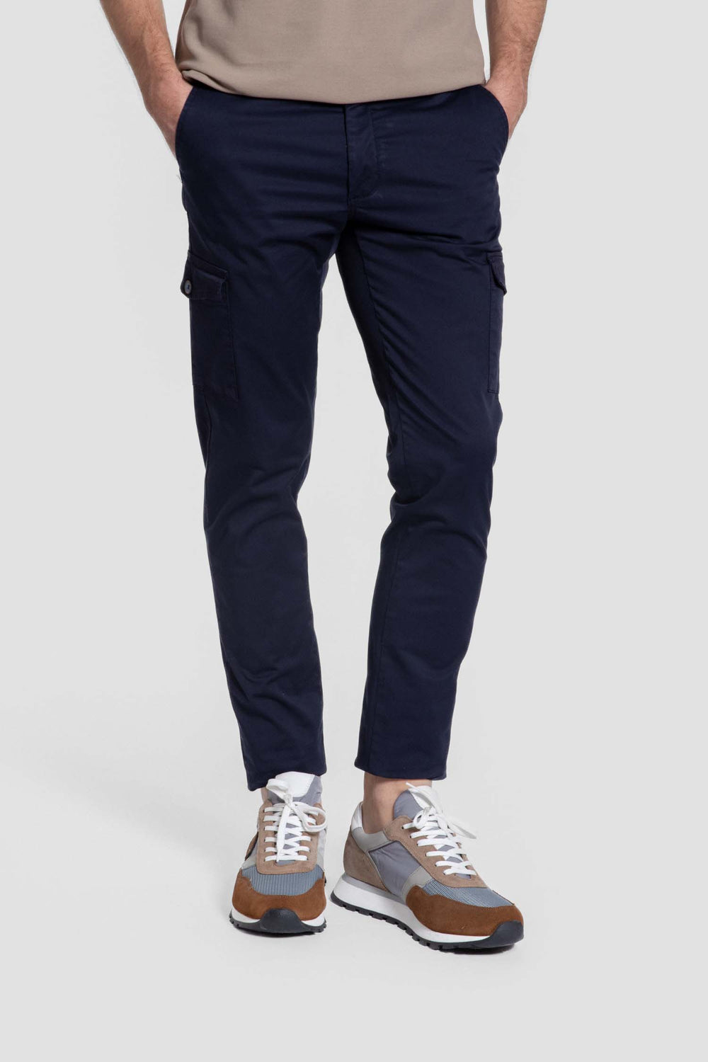 Calça cargo azul marinho Chinos SKU 0.11344