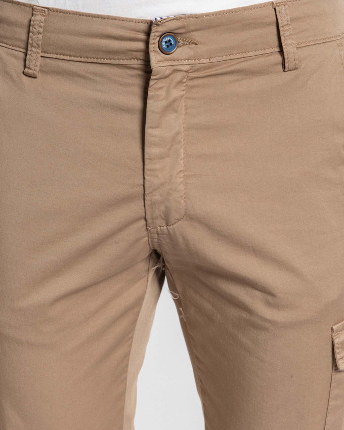 Pantalon cargo chino camel SKU 0.11344