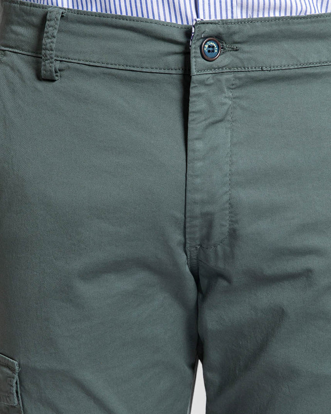 Pantalon chino cargo feuille Réf. 0.11344