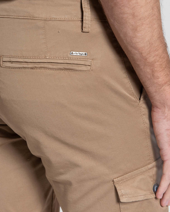 Pantalon cargo chino camel SKU 0.11344