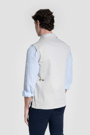 Chaleco huelva hueso SKU 0.25574