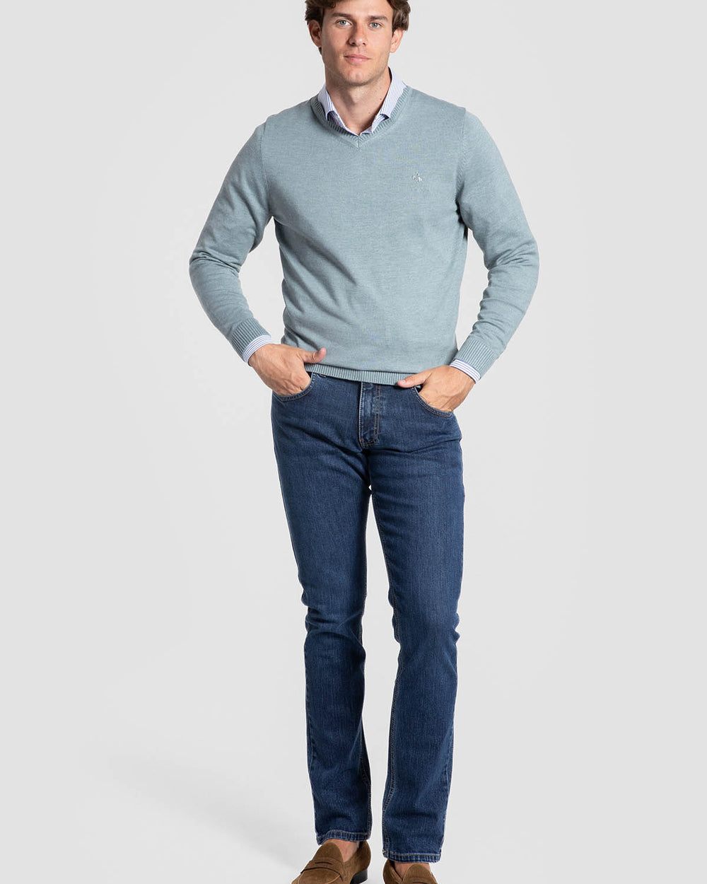 Jean slim fit délavé SKU 0.33618