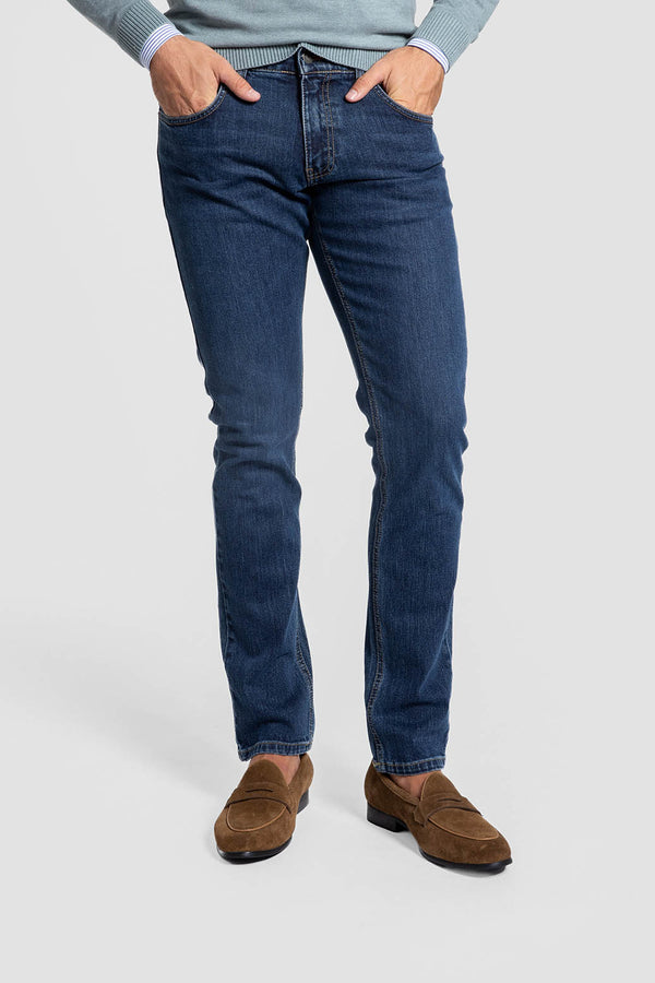 Pantalón vaquero Slim-Fit Piedra SKU 0.33618