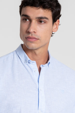 Polera Rayas Celeste SKU 0.33698