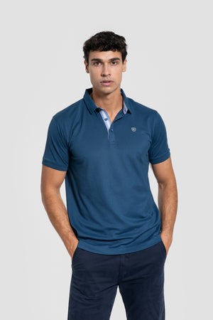 Polo Relieve Azul Noche SKU 0.34161